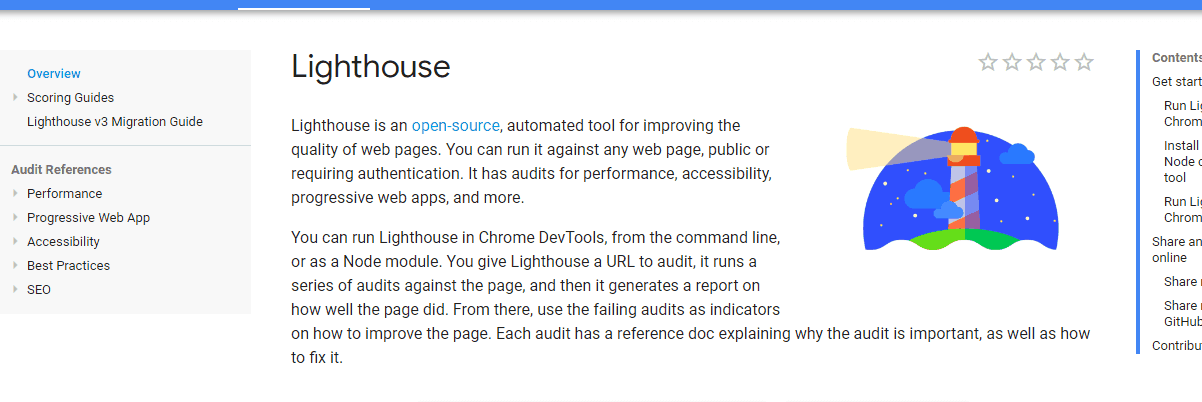 Google-Lighthouse